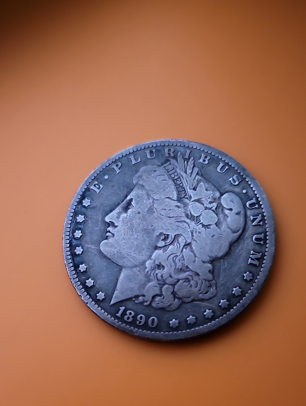 1890-O Morgan Silver Dollar 90% NICE